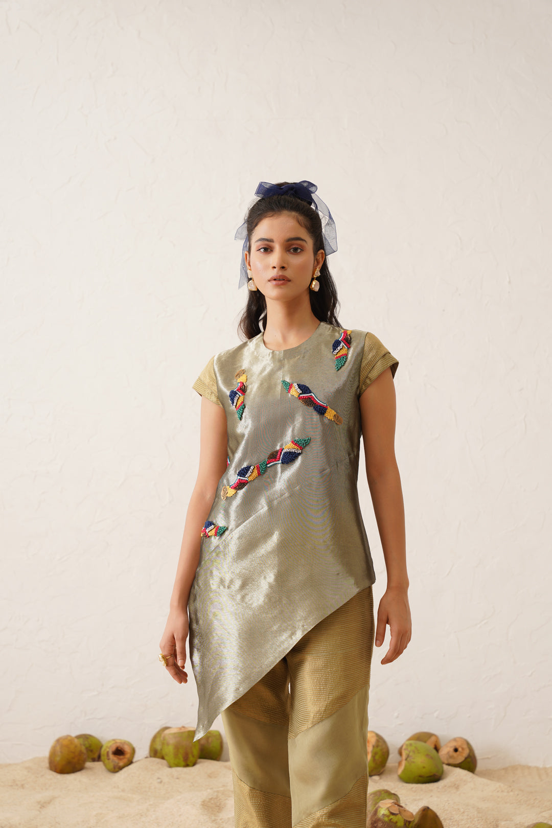 Glazed Green Tissue Co-ord Set
