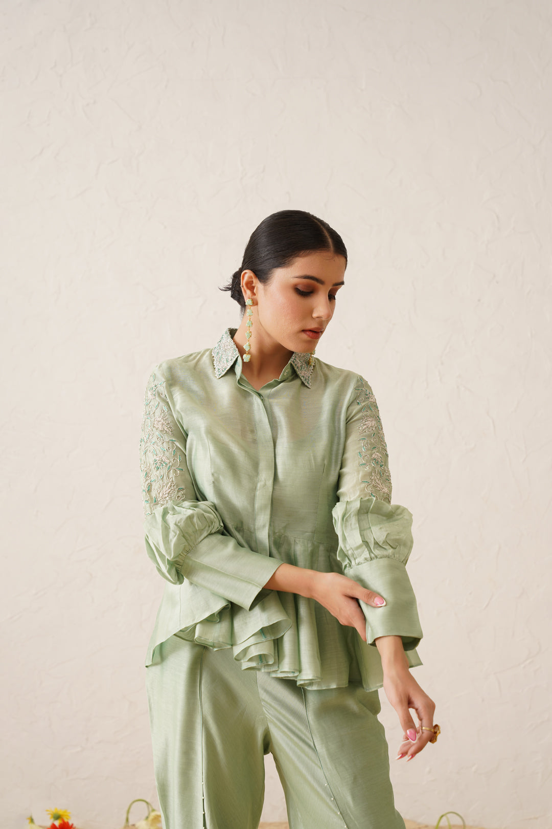 Kali chanderi co-ord Set