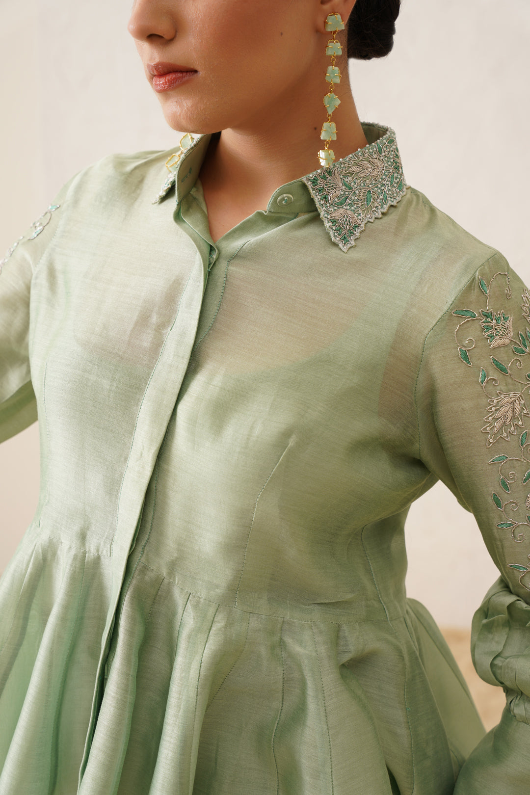 Kali chanderi co-ord Set
