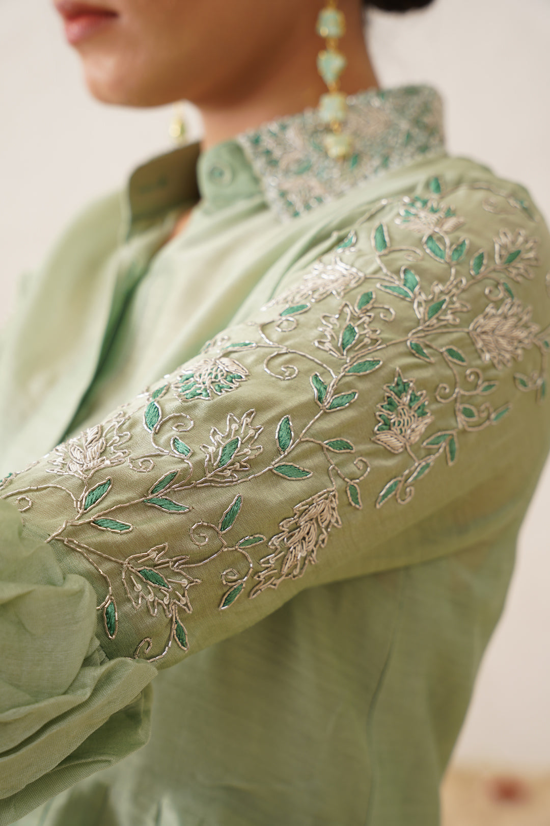 Kali chanderi co-ord Set