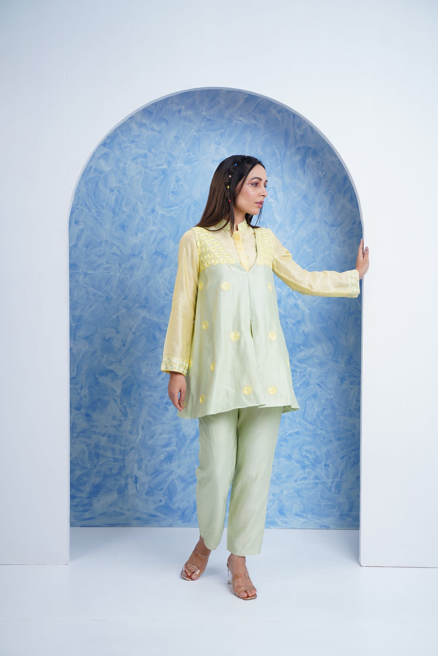 Chanderi Co-ord Set
