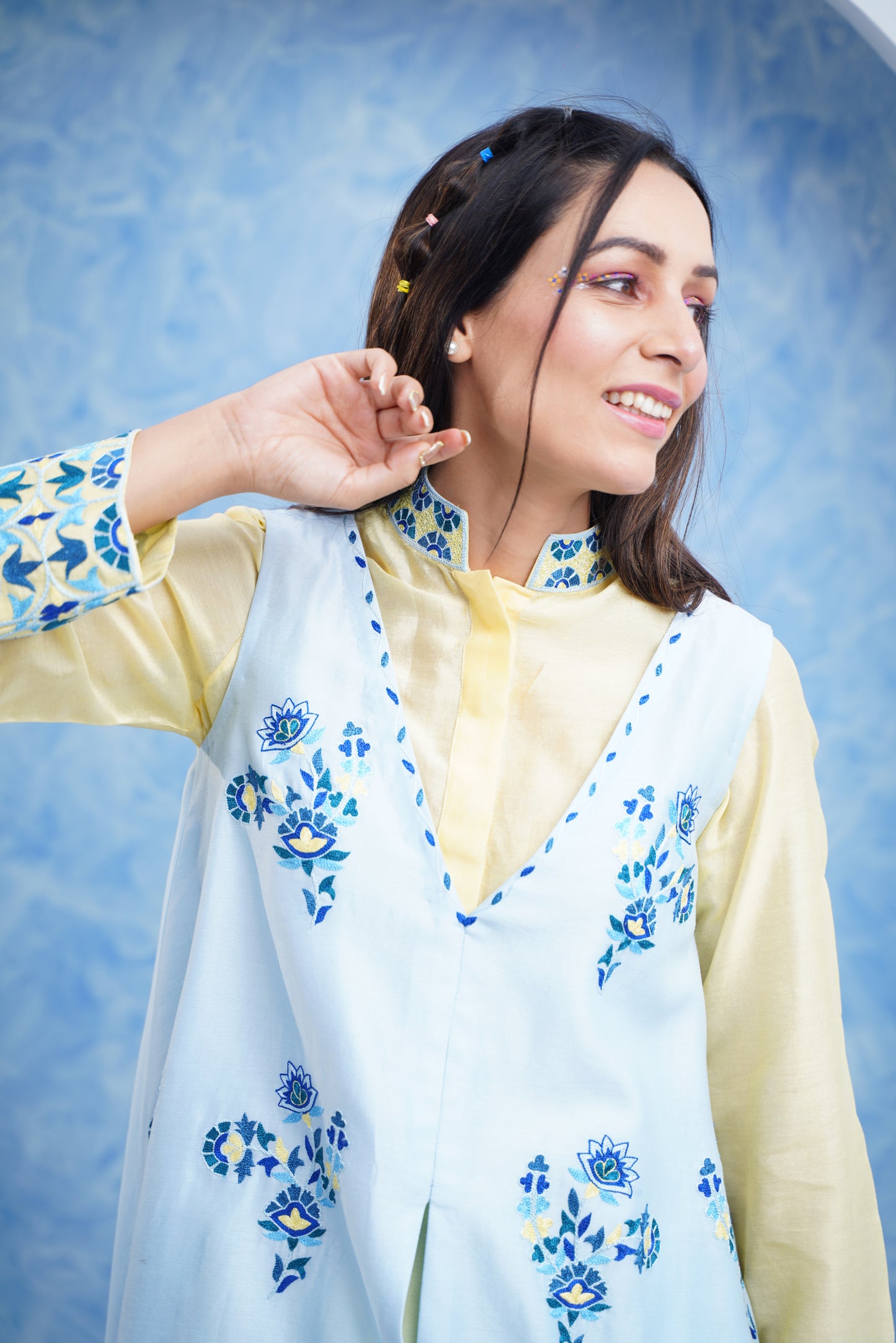 Chanderi Co-ord Set