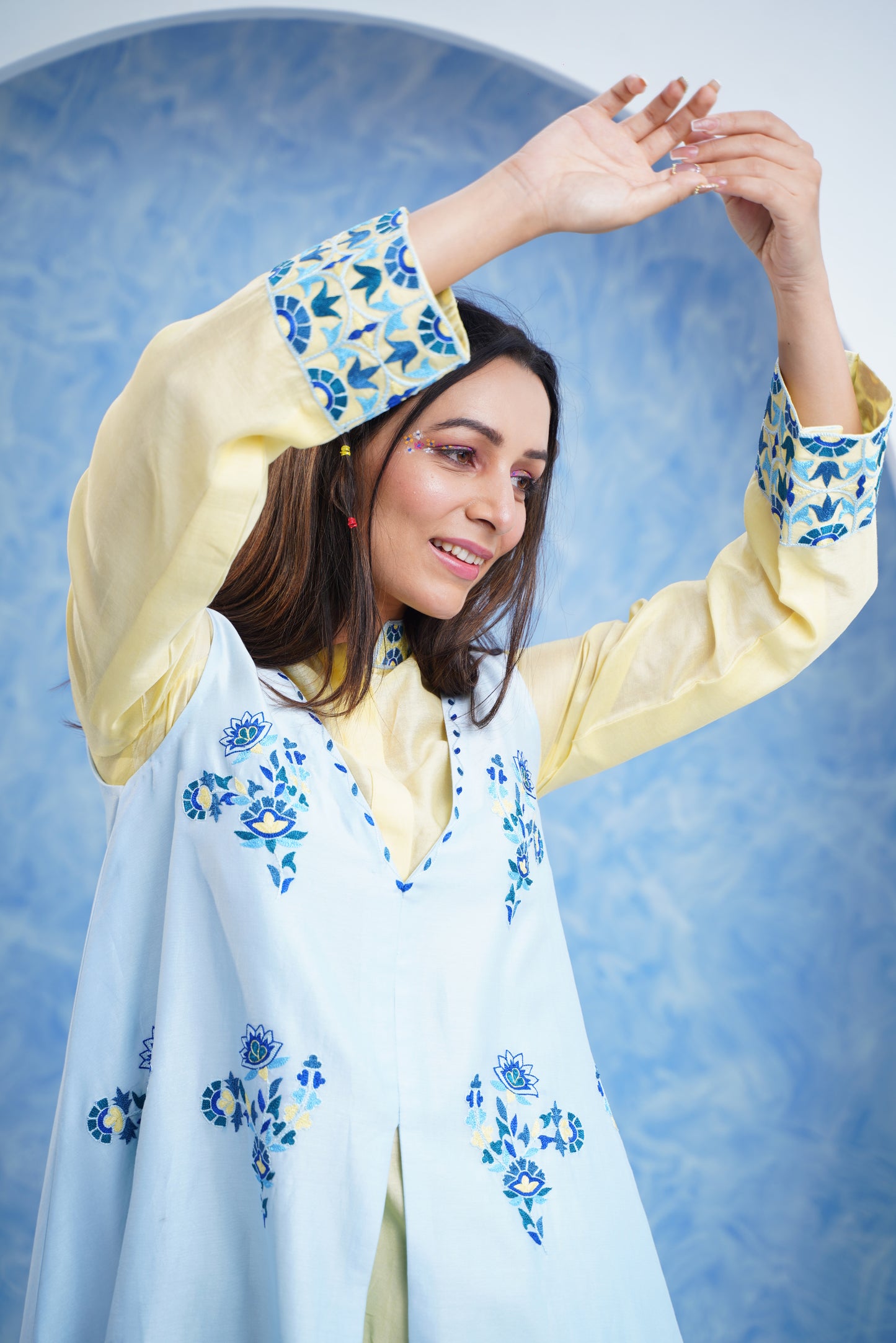 Chanderi Co-ord Set
