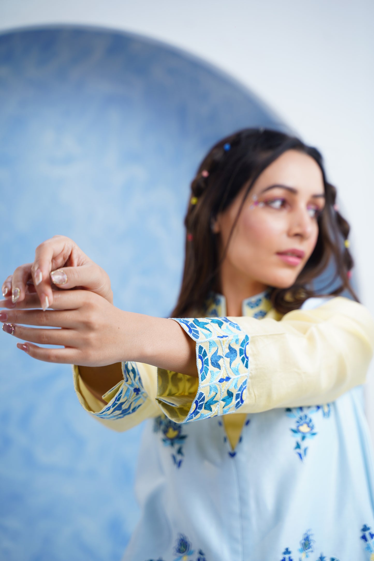 Chanderi Co-ord Set