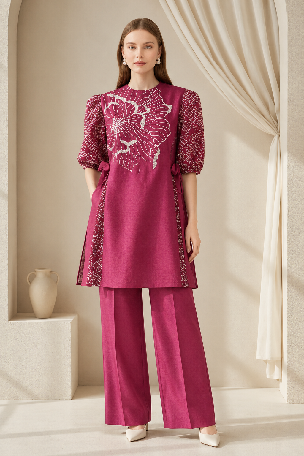 Bella Floral Dress/Co-ord Set