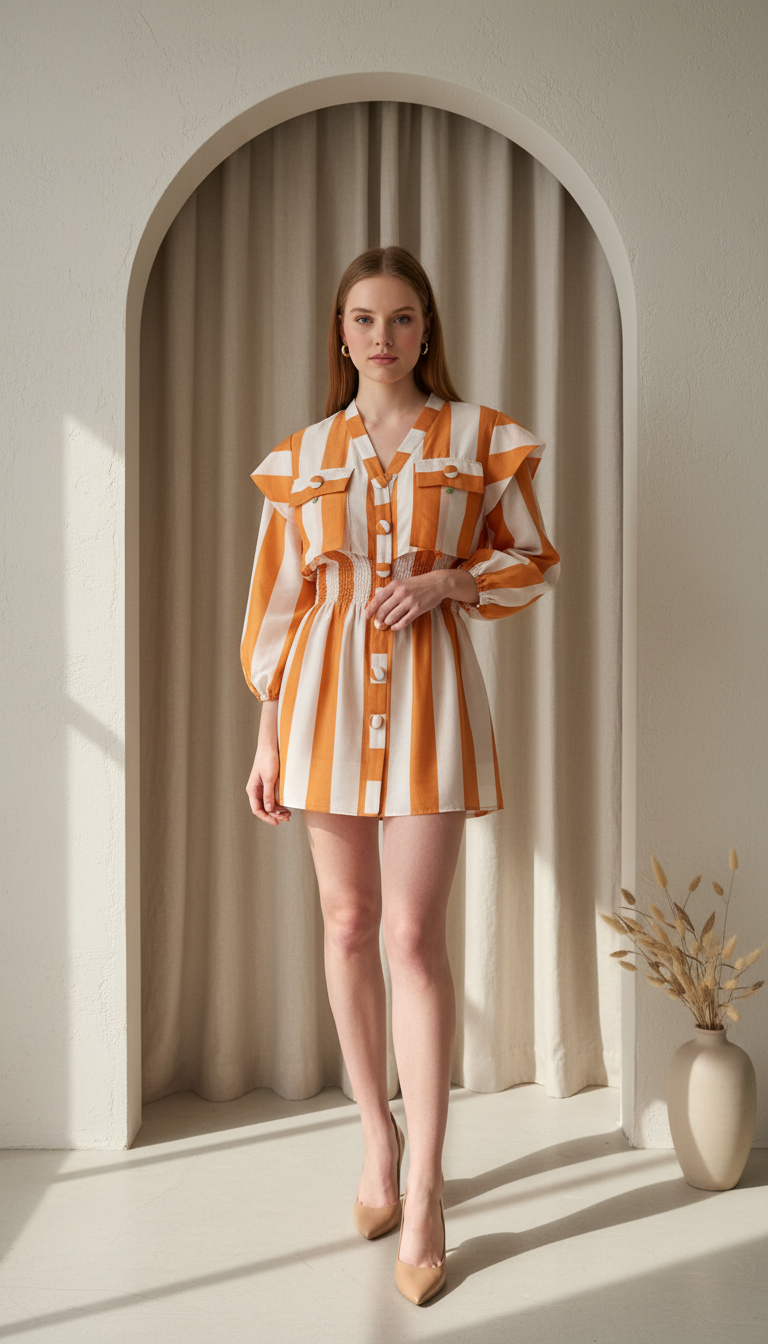 Stripe pumpkin Set