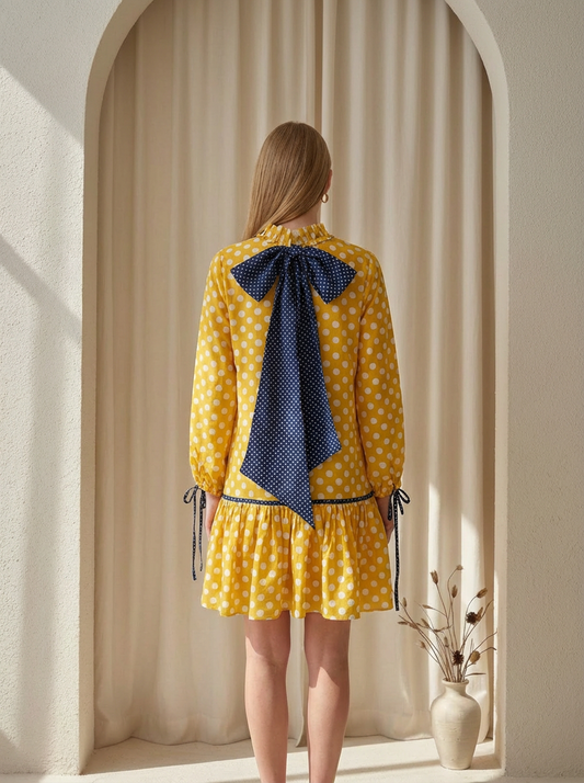 Twila Dress - Sunshine Yellow