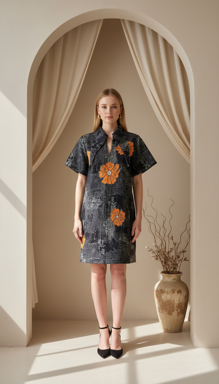 Bold Denim Dress