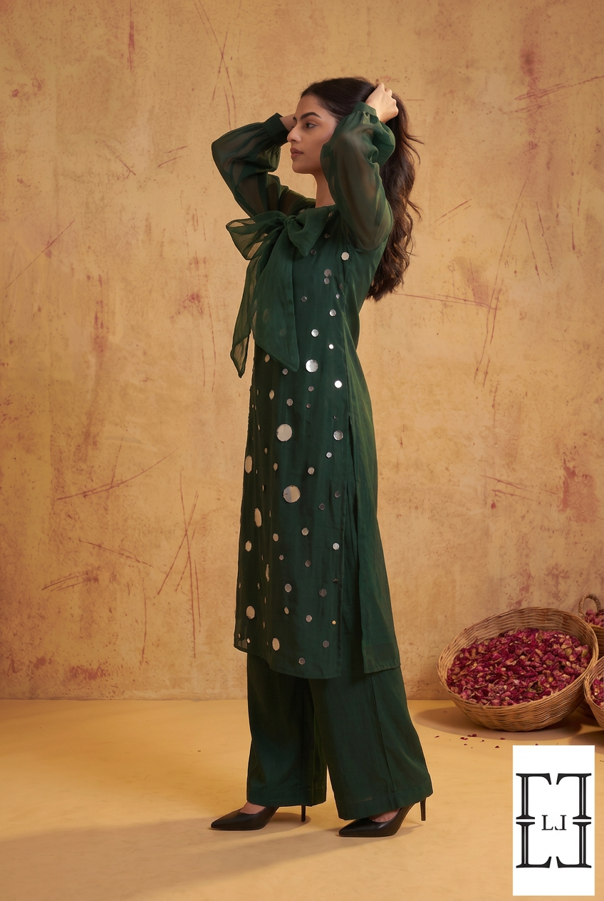 Dot Kurta Set