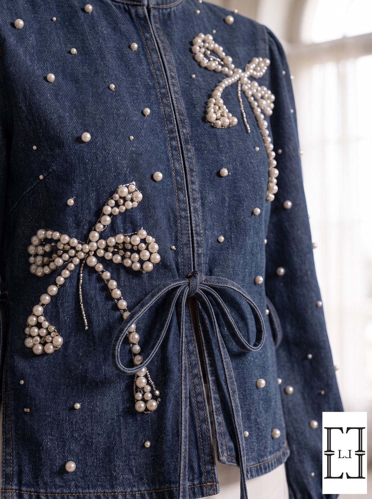 Pearl Reverie Denim Jacket