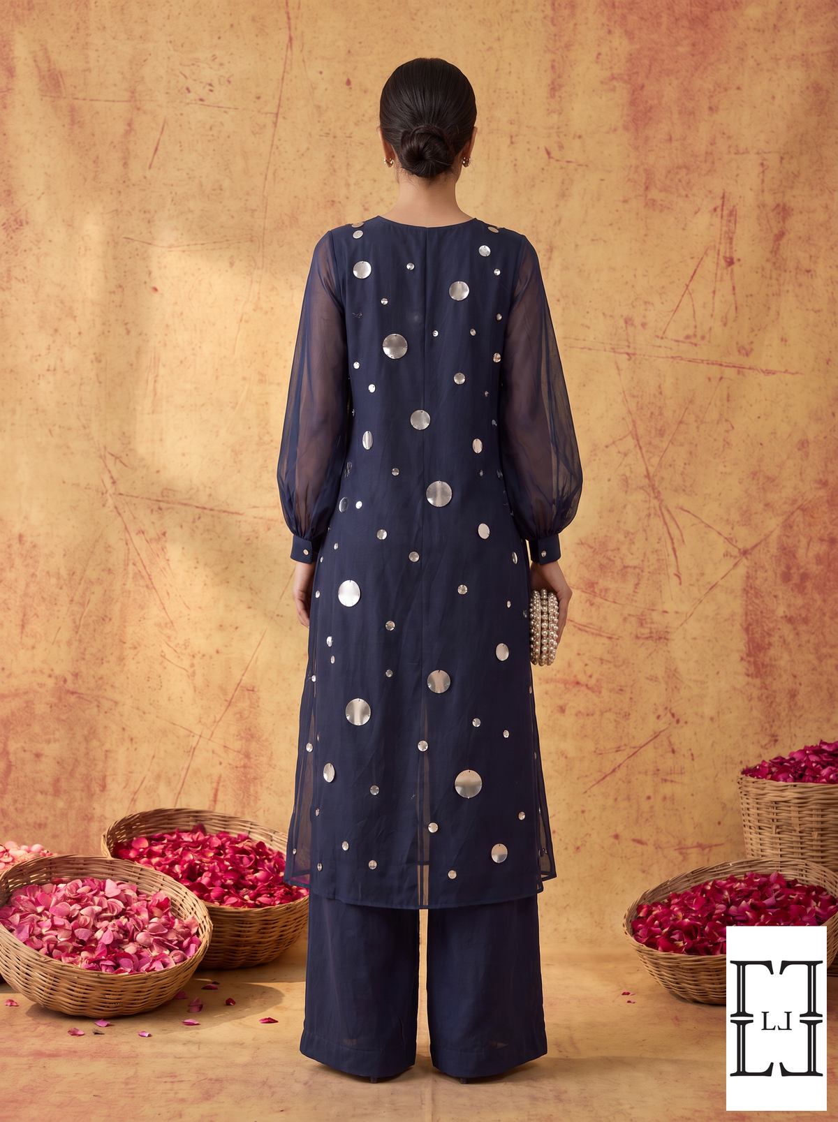 Dot Kurta Set