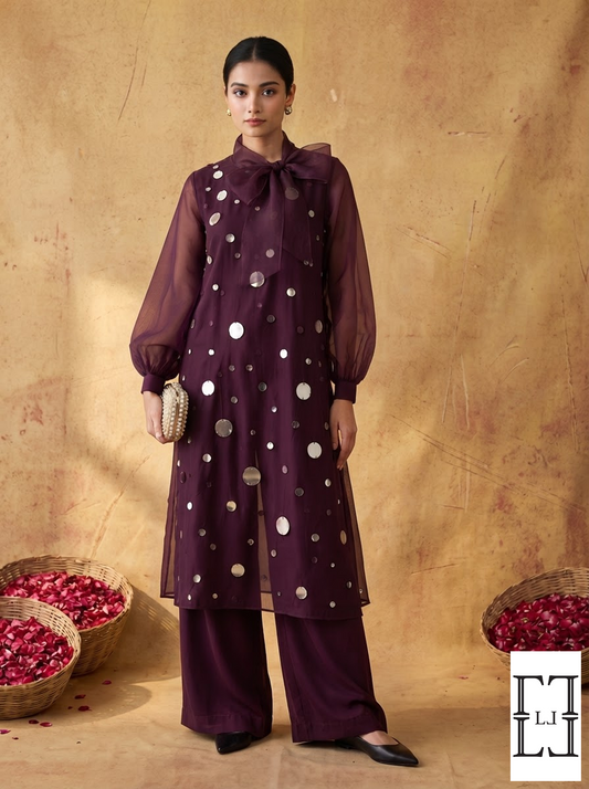 Dot Kurta Set